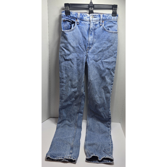 Abercrombie & Fitch Denim - Abercrombie & Fitch Jeans 24|00s The '90s Straight Ultra High Rise Curve Love